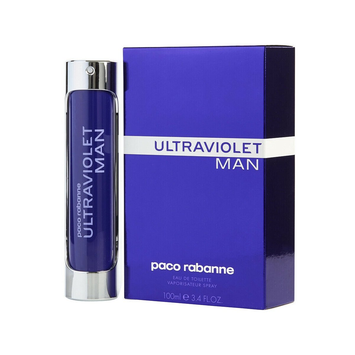 Paco Rabanne Ultraviolet Man 100ml EDT Spray 1 Paco Rabanne Ultraviolet Man 100ml EDT Spray - Image 1