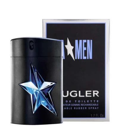 Thierry Mugler Angel Men 100ml EDT Spray in Rubber Flask 2
