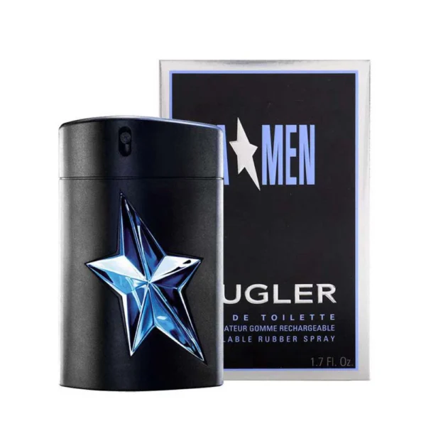 Thierry Mugler Angel Men 100ml EDT Spray in Rubber Flask 2