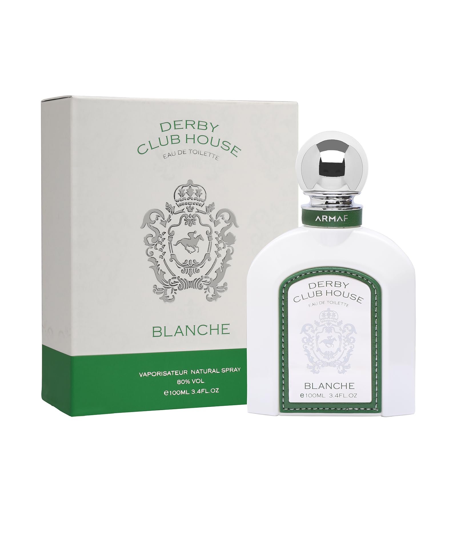 Armaf Derby Club House Blanche Pour Homme Eau De Toilette 100ml 6085010044965 Armaf Derby Club House Blanche Pour Homme Eau De Toilette 100ml - Image 1