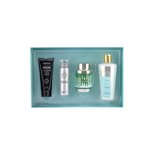 Armaf Odyssey Aqua Special Edition Gift Set (4 Pieces)