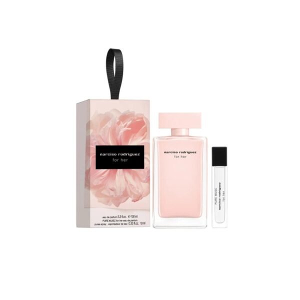 Narciso Rodriguez for Her 100ml EDP Spray / Pure Musc 10ml EDP Purse Spray