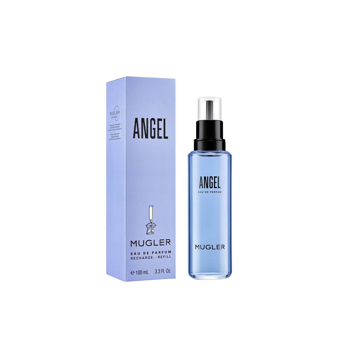 Presentation1 Thierry Mugler Angel 100ml EDP Refill Bottle - Image 1