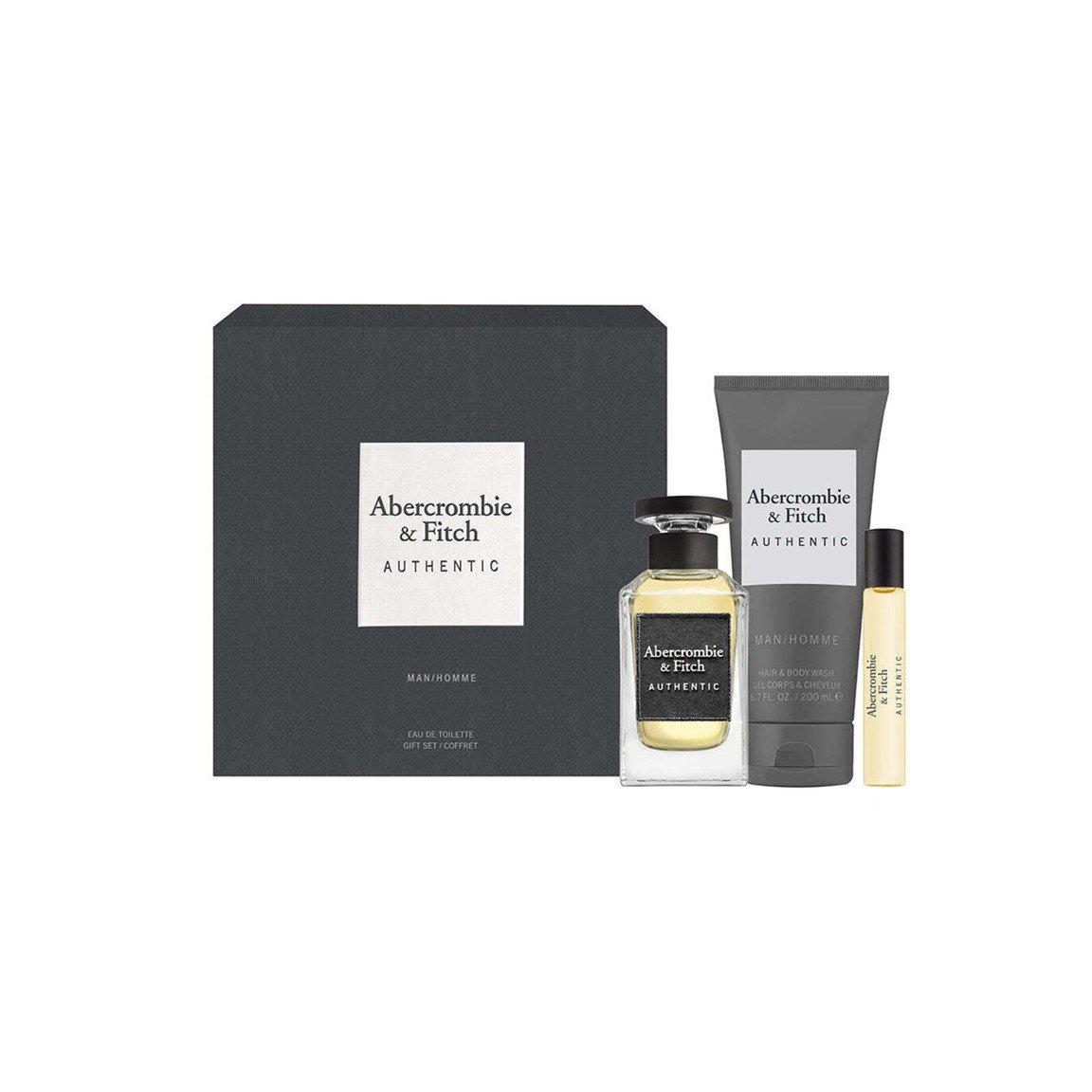 Presentation1 Abercrombie & Fitch Authentic Man - 3-Piece Gift Set - Image 1