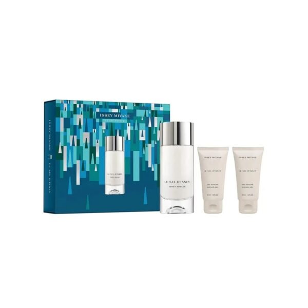 Issey Miyake Le Sel D'Issey 100ml EDT Spray / 2 x 50ml Shower Gel
