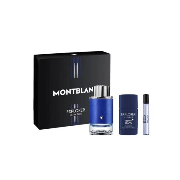 Montblanc Explorer Ultra Blue Gift Set