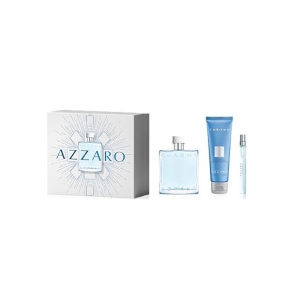 Sinabi ng Gemini Azzaro Chrome - 3-Piece Gift Set