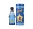 Versace Blue Jeans 75ml EDT blue bottle beside its tin