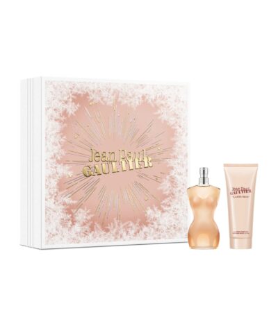 Jean Paul Gaultier Classique 50ml EDT Spray / 75ml Body Lotion Gift Set