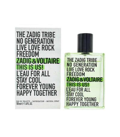 Zadig & Voltaire This is Us! L’eau For All 50ml EDT Spray