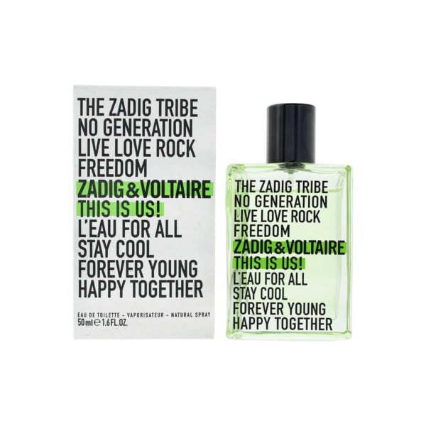 Zadig & Voltaire This is Us! L’eau For All 50ml EDT Spray