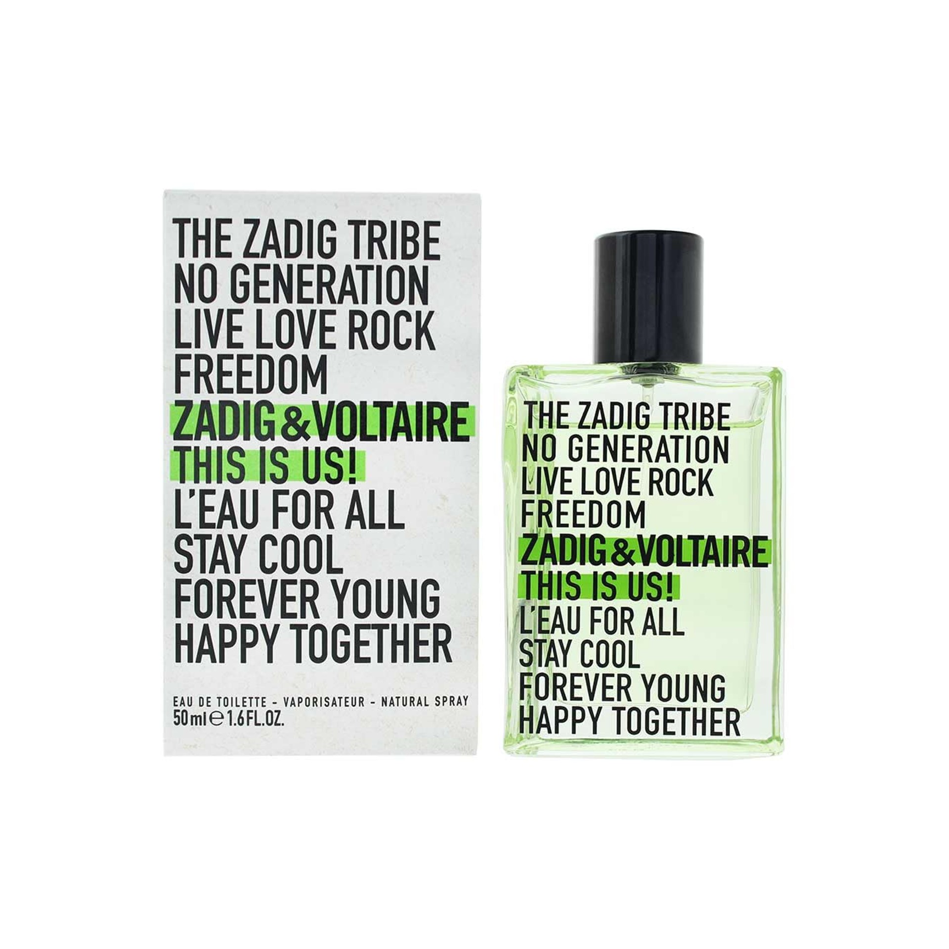 1 Zadig & Voltaire This is Us! L’eau For All 50ml EDT Spray