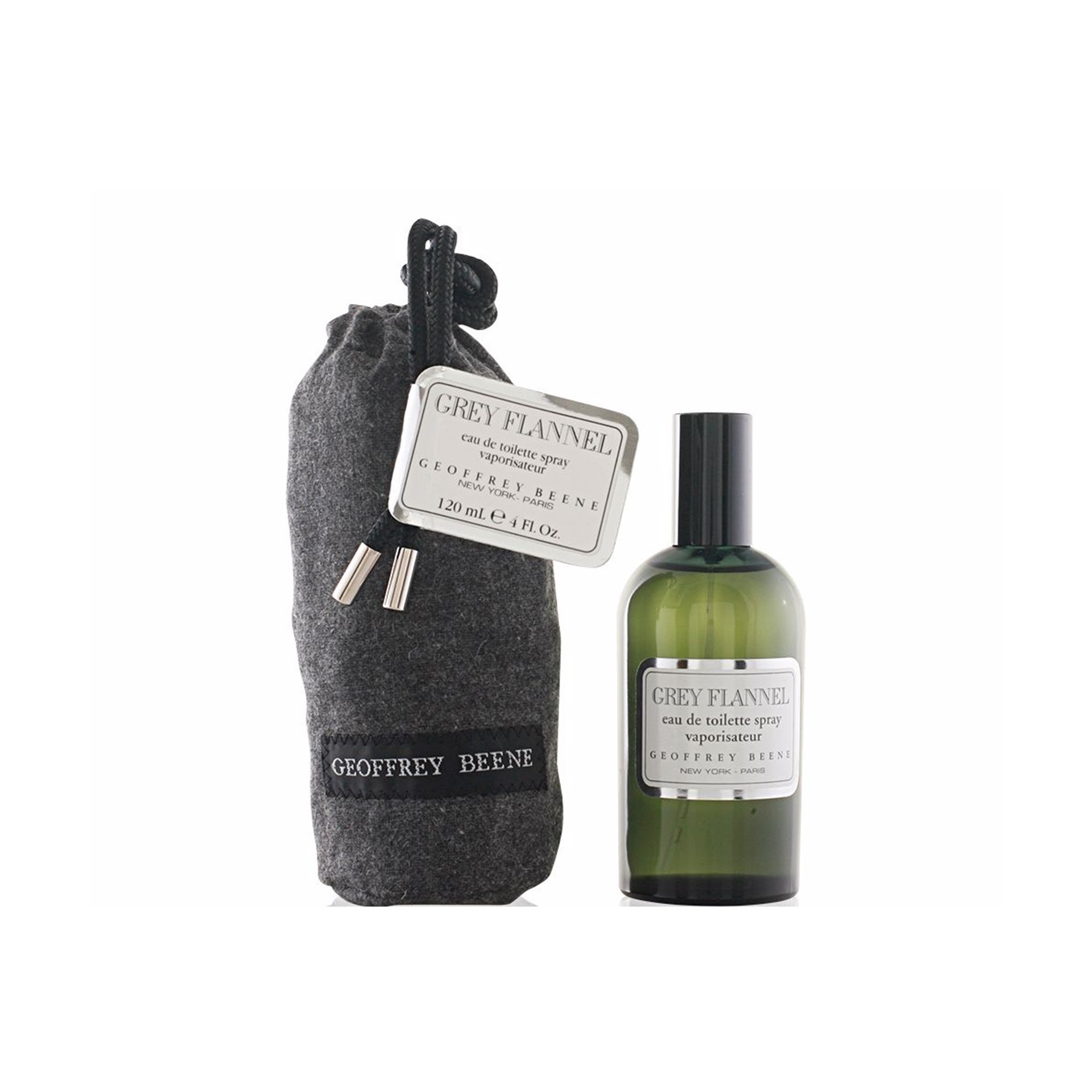 1 Geoffrey Beene Grey Flannel 120ml EDT Spray (Pouch)