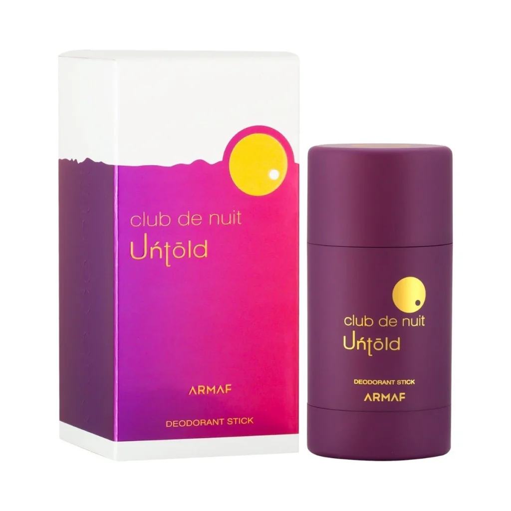 Armaf Club De Nuit Untold Deodorant Stick with box