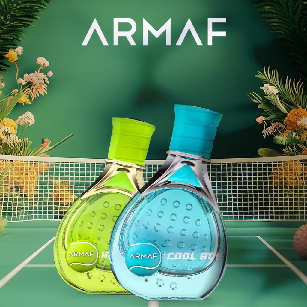 Armaf Match Point 100ml tennis campaign