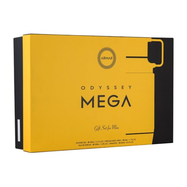 Armaf Odyssey Mega 4 Piece Gift Set for Men - gift box