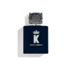 Dolce and Gabbana K Parfum 50ml navy bottle with crown cap, front view