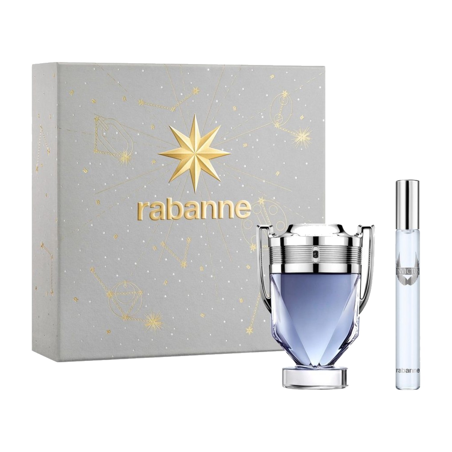 Paco Rabanne Invictus Eau de Toilette 50ml Gift Set with 10ml Travel Spray Paco Rabanne Invictus Eau de Toilette 50ml Gift Set with 10ml Travel Spray - gift set